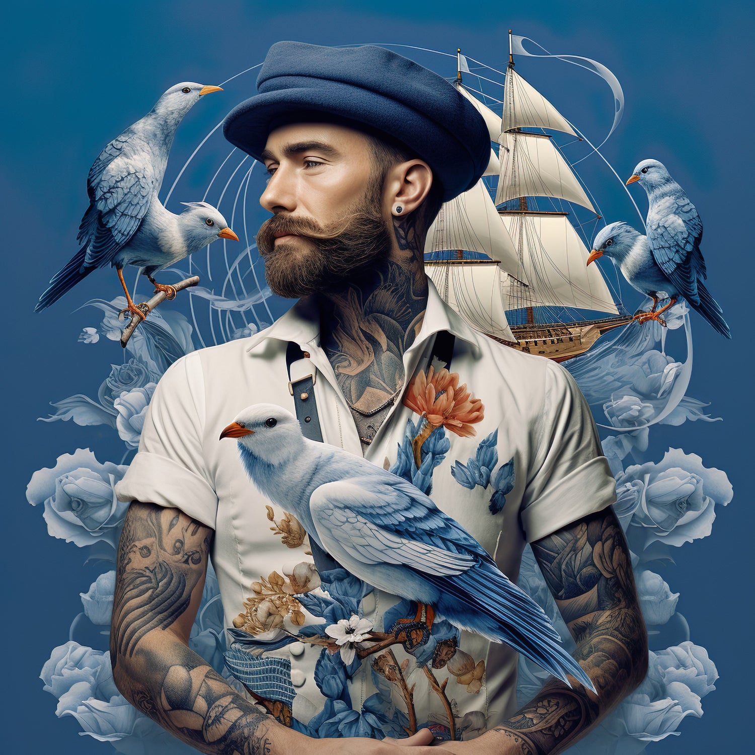 Limited Edition Prints:  Sailors - ACH Studio