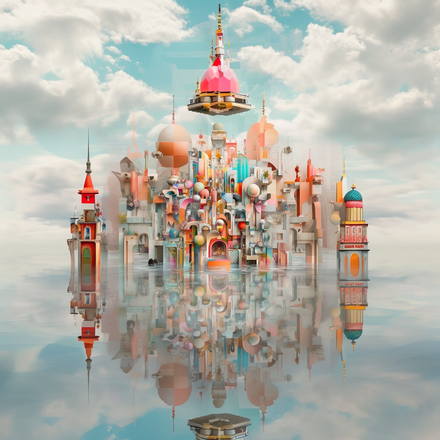 Bubble Cityscape - ACH Studio