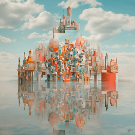 Cotton Candy Cloud City - ACH Studio