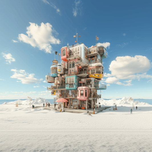 Frosty Fairytale Towers - ACH Studio