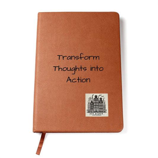 Leadership Coaching Journal - Transform Thoughts into Action - ACH Studio