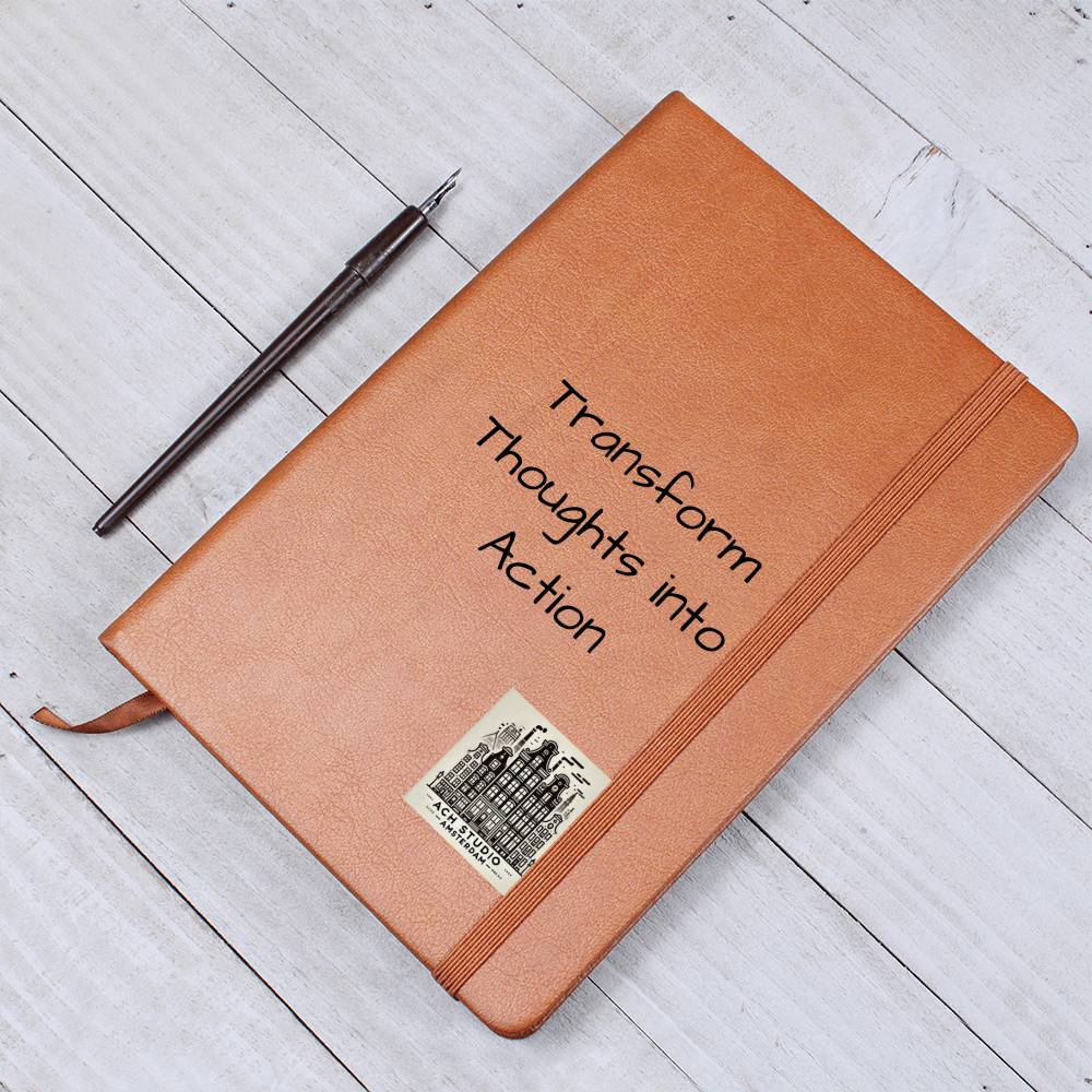 Leadership Coaching Journal - Transform Thoughts into Action - ACH Studio