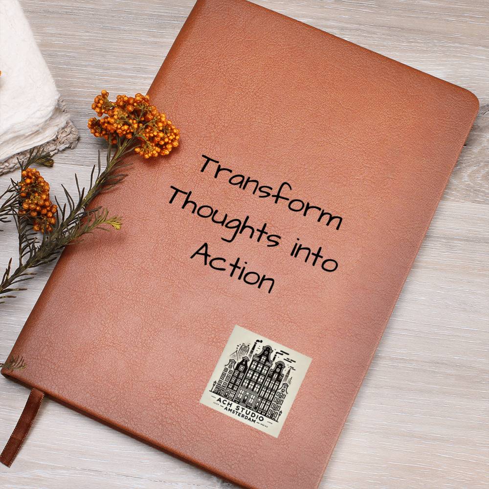 Leadership Coaching Journal - Transform Thoughts into Action - ACH Studio