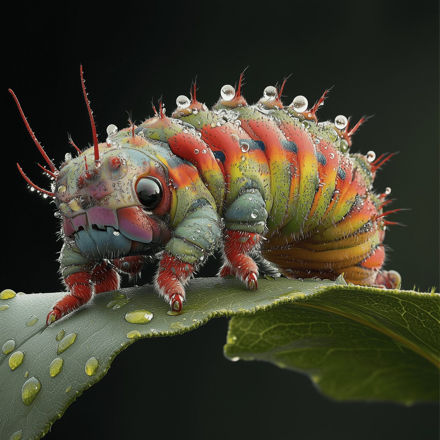 Raindrop Caterpillar - ACH Studio