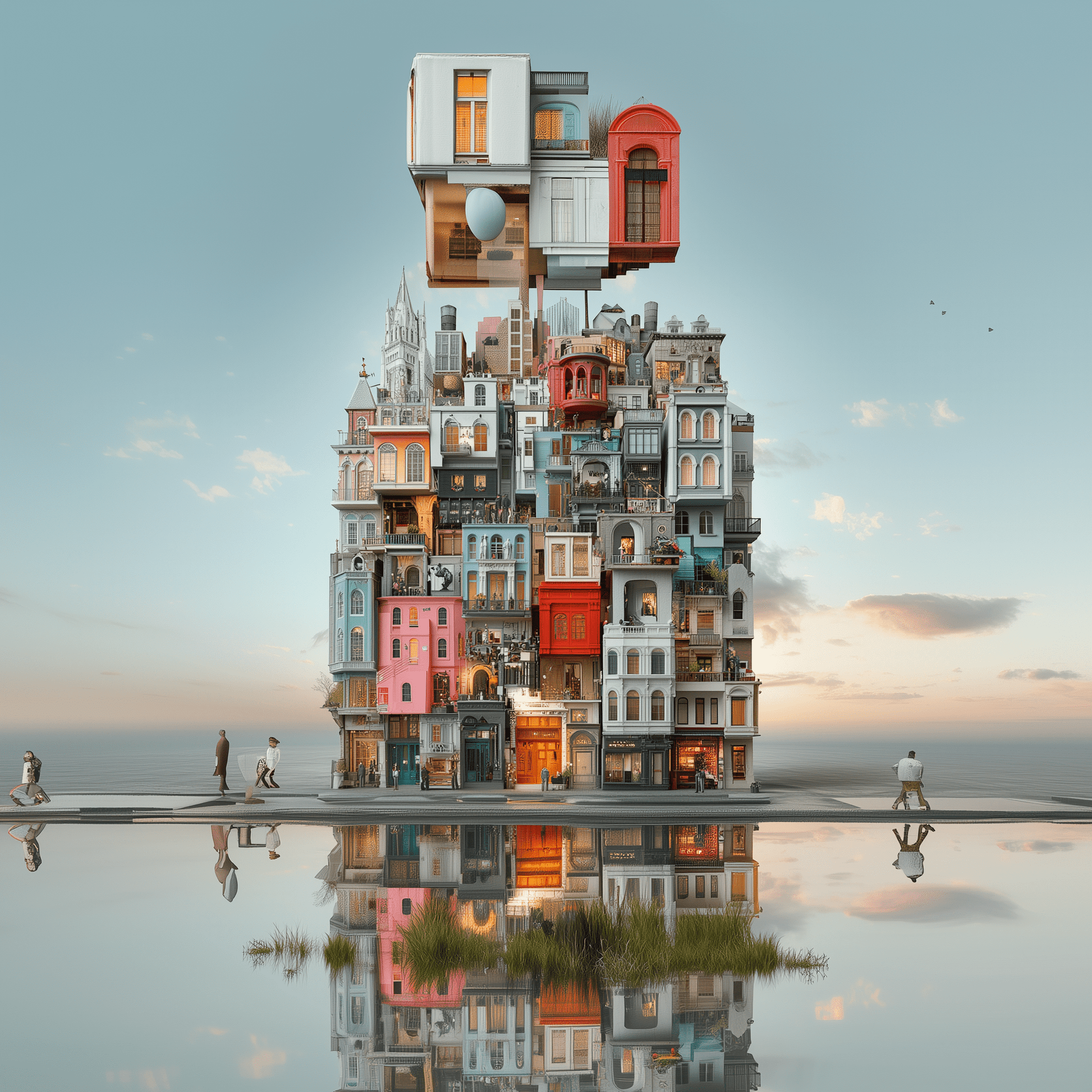 Stacked Serenity - ACH Studio