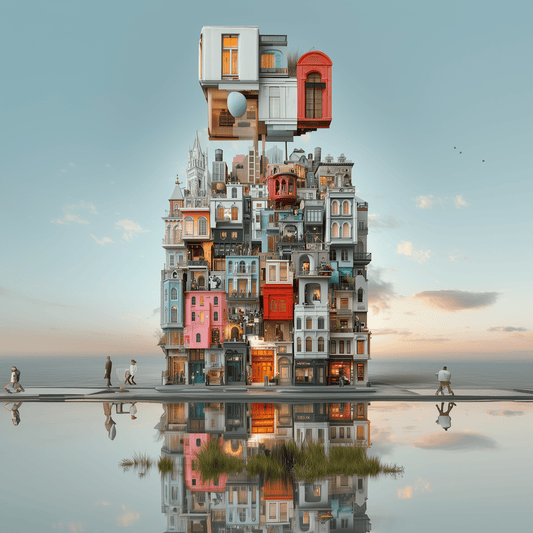 Stacked Serenity - ACH Studio