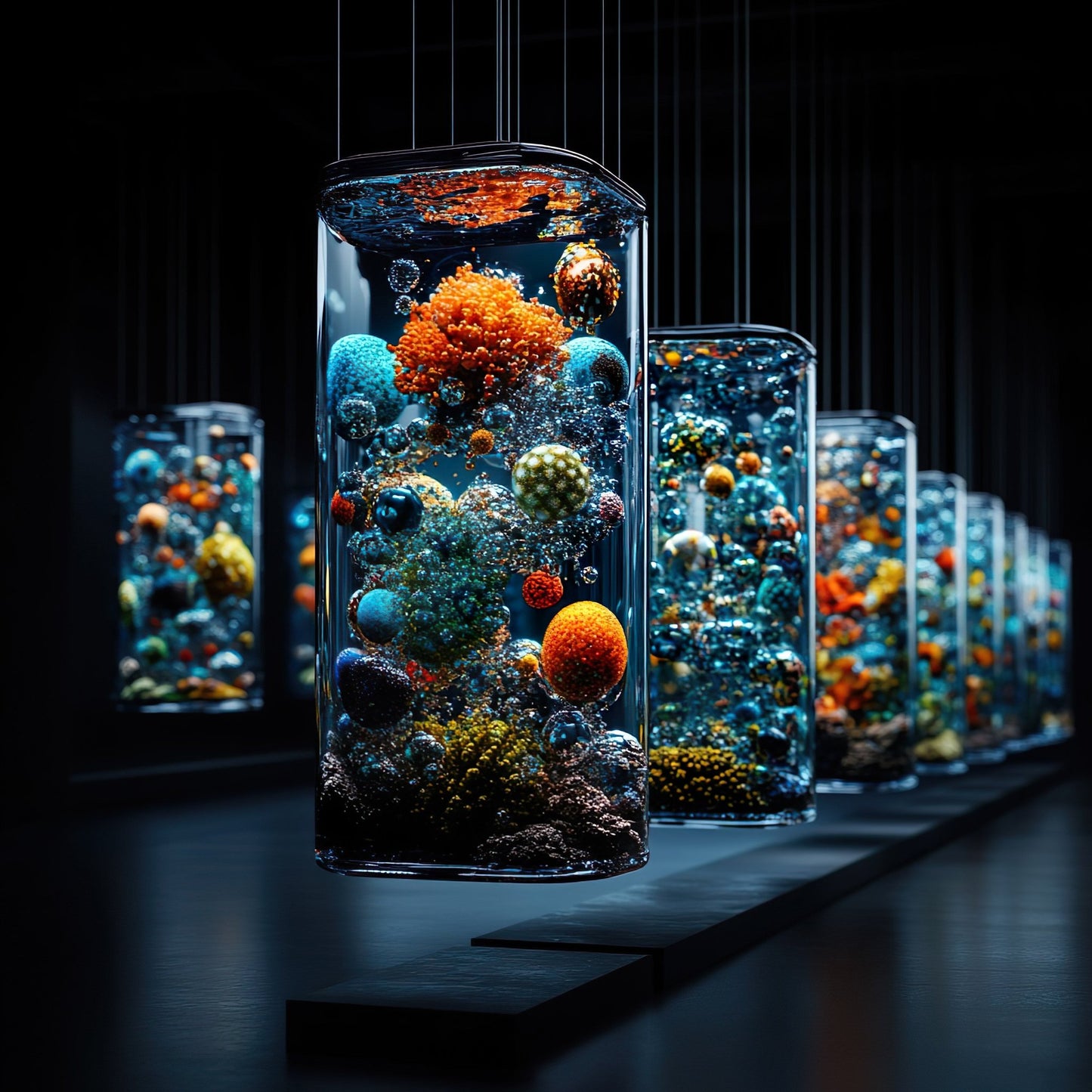 Suspended Microcosms - ACH Studio