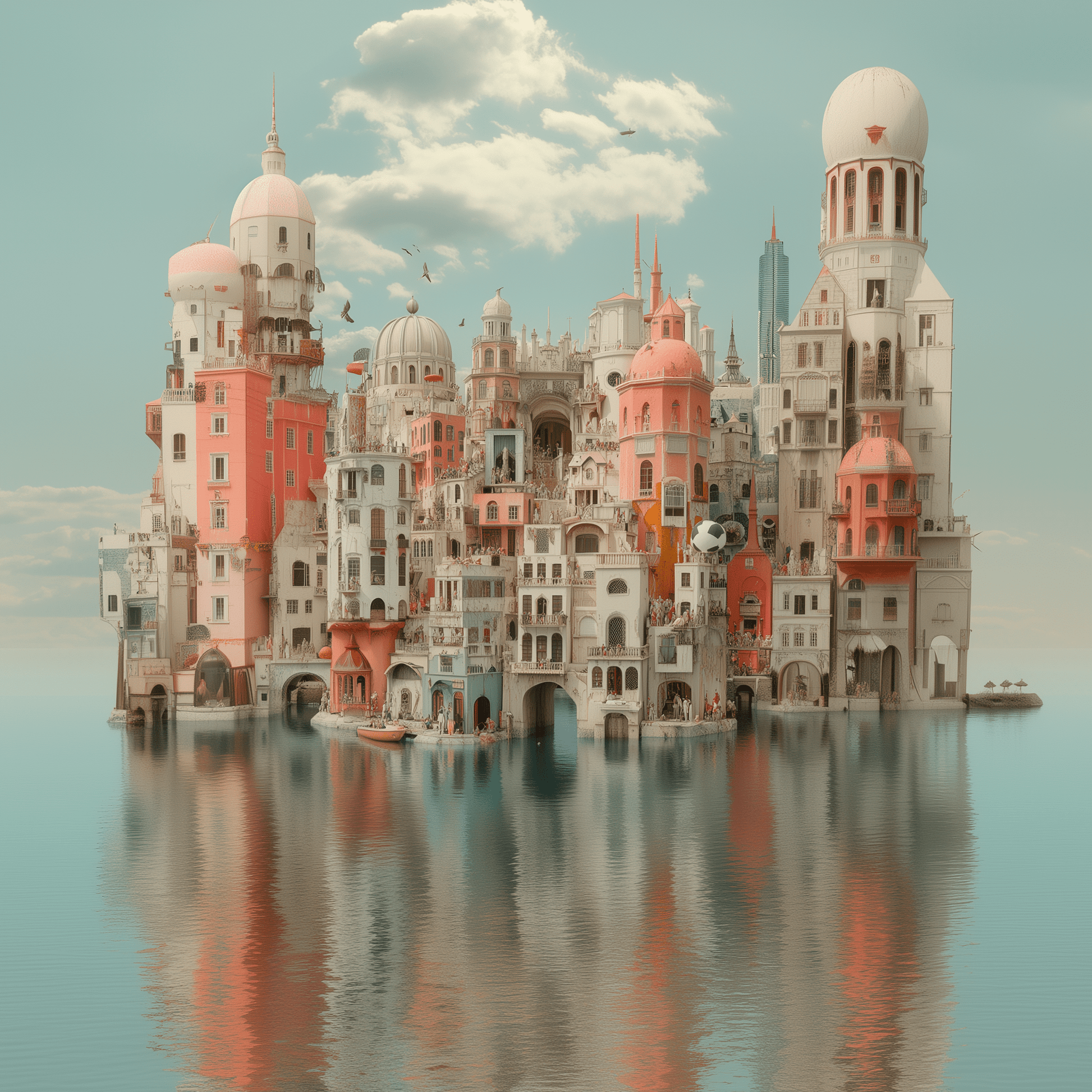 Technicolor Skyline - ACH Studio